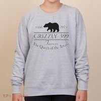 In Memory Of Bear 399 Forever Queen Of The Tetons Women's Sweatshirt thumb 0