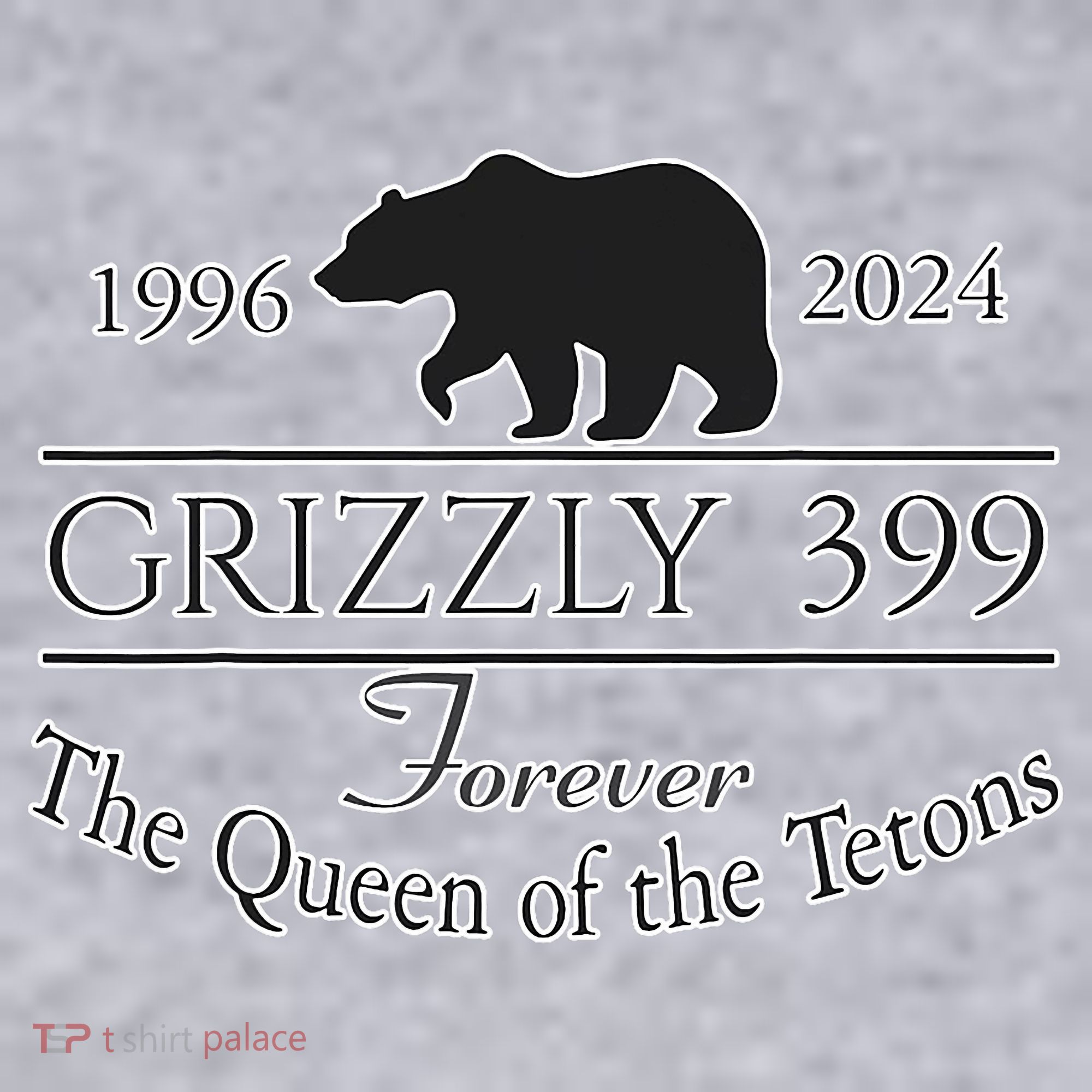 In Memory Of Bear 399 Forever Queen Of The Tetons Women's Sweatshirt