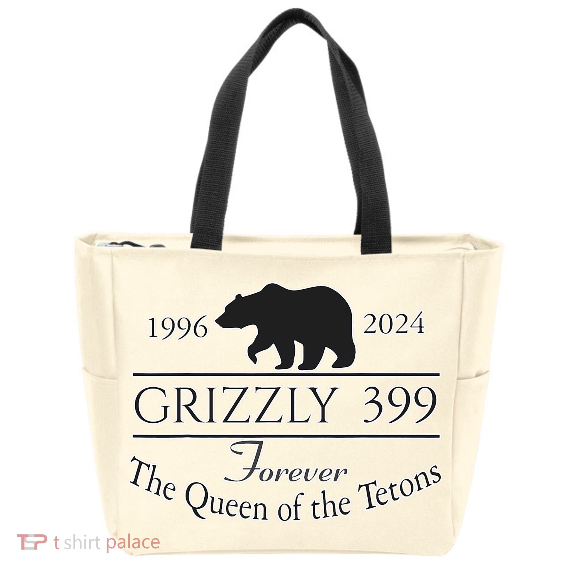 In Memory Of Bear 399 Forever Queen Of The Tetons Tote Bag