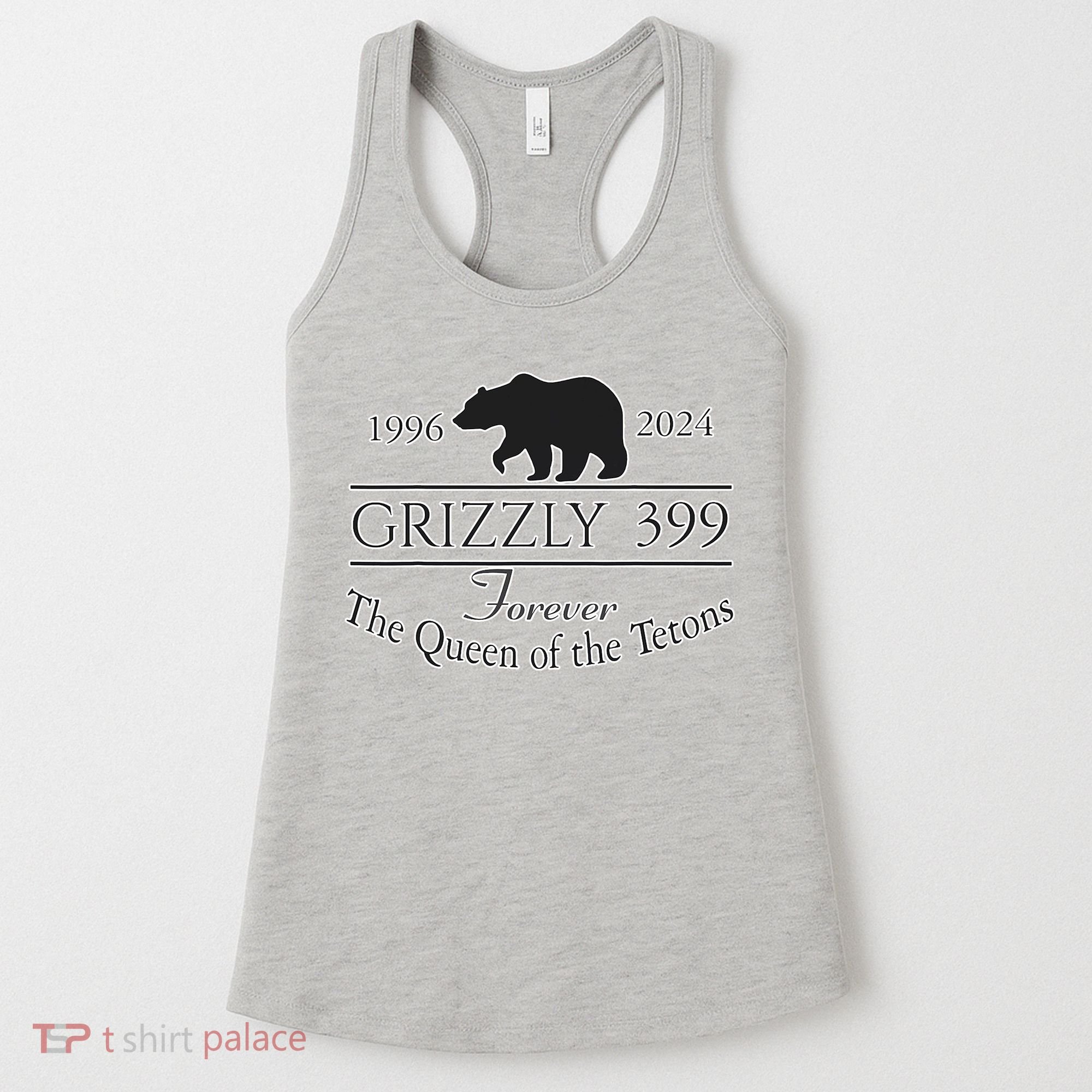 In Memory Of Bear 399 Forever Queen Of The Tetons Women's Tank Top