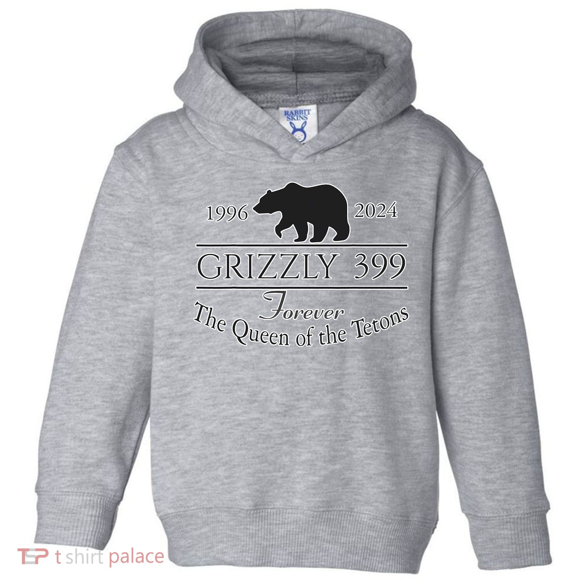 In Memory Of Bear 399 Forever Queen Of The Tetons Toddler Hoodie