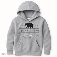 In Memory Of Bear 399 Forever Queen Of The Tetons Kids Hoodie thumb 0