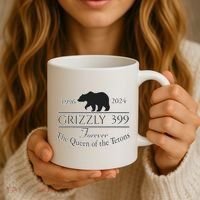 In Memory Of Bear 399 Forever Queen Of The Tetons Coffee Mug thumb 3