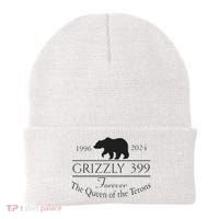 In Memory Of Bear 399 Forever Queen Of The Tetons Beanie thumb 0