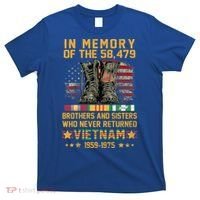 In Memory Of The 58479 Brothers And Sisters Vietnam Veteran Gift T-Shirt thumb 0