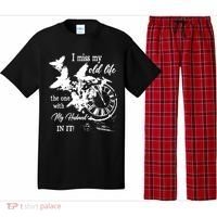 I Miss Old Life The One With My Husband In It Pajama Set thumb 0