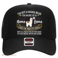 I'm More Of A Mama Llama Funny Mom I'm Not A Mama Bear  Hat thumb 0