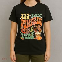 In My Pumpkin Spice Vibe Halloween Thanksgiving Fall Harvest T-Shirt thumb 4