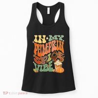 In My Pumpkin Spice Vibe Halloween Thanksgiving Fall Harvest Women's Tank Top thumb 0