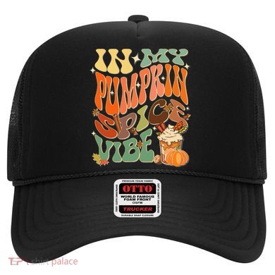 In My Pumpkin Spice Vibe Halloween Thanksgiving Fall Harvest Hat