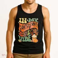 In My Pumpkin Spice Vibe Halloween Thanksgiving Fall Harvest Tank Top thumb 3