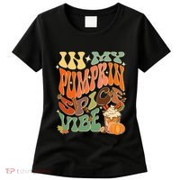 In My Pumpkin Spice Vibe Halloween Thanksgiving Fall Harvest Women's T-Shirt thumb 0