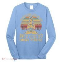 I'm Mostly Peace Love And Light And Little Go F Yours Gift Long Sleeve Shirt thumb 0