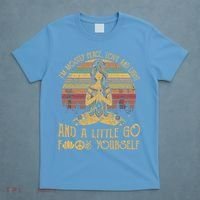 I'm Mostly Peace Love And Light And Little Go F Yours Gift T-Shirt thumb 4