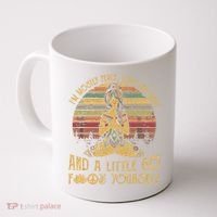 I'm Mostly Peace Love And Light And Little Go F Yours Gift Coffee Mug thumb 0