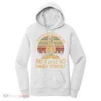 I'm Mostly Peace Love And Light And Little Go F Yours Gift Women's Hoodie thumb 0