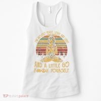 I'm Mostly Peace Love And Light And Little Go F Yours Gift Women's Tank Top thumb 0