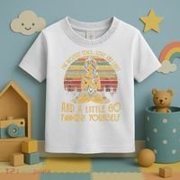 I'm Mostly Peace Love And Light And Little Go F Yours Gift Toddler T-Shirt thumb 3