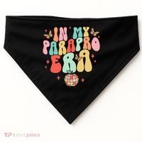 In My Parapro Era Cool Para Club Paraprofessional Teacher USA-Made Doggie Bandana thumb 0