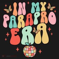 In My Parapro Era Cool Para Club Paraprofessional Teacher Mousepad thumb 1