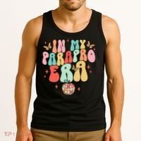 In My Parapro Era Cool Para Club Paraprofessional Teacher Tank Top thumb 3