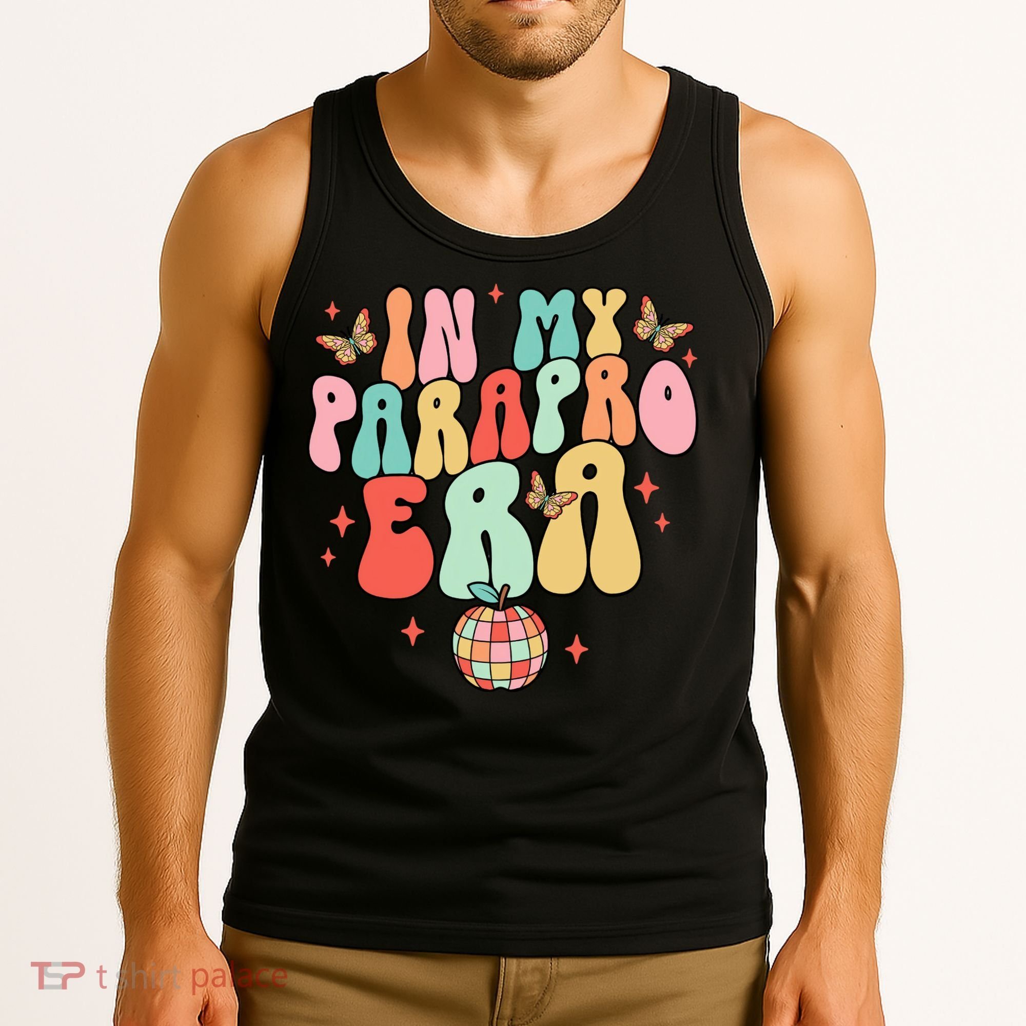 In My Parapro Era Cool Para Club Paraprofessional Teacher Tank Top