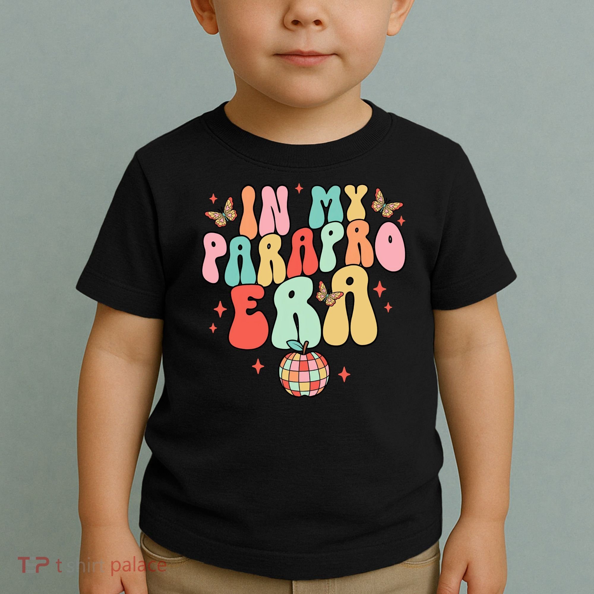 In My Parapro Era Cool Para Club Paraprofessional Teacher Toddler T-Shirt