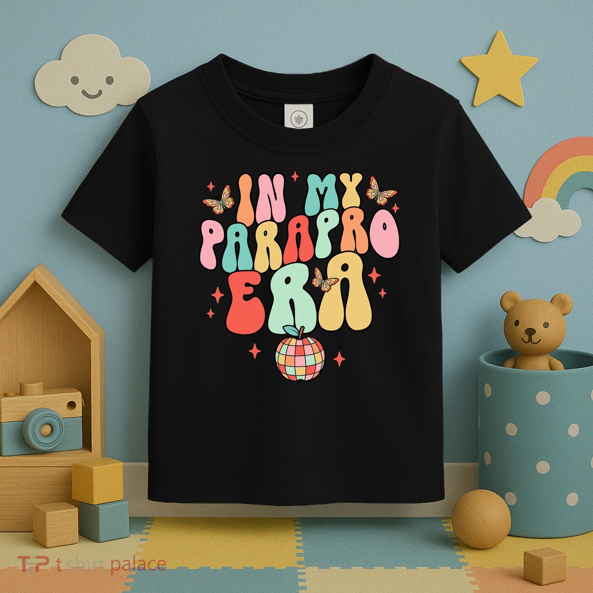 In My Parapro Era Cool Para Club Paraprofessional Teacher Toddler T-Shirt