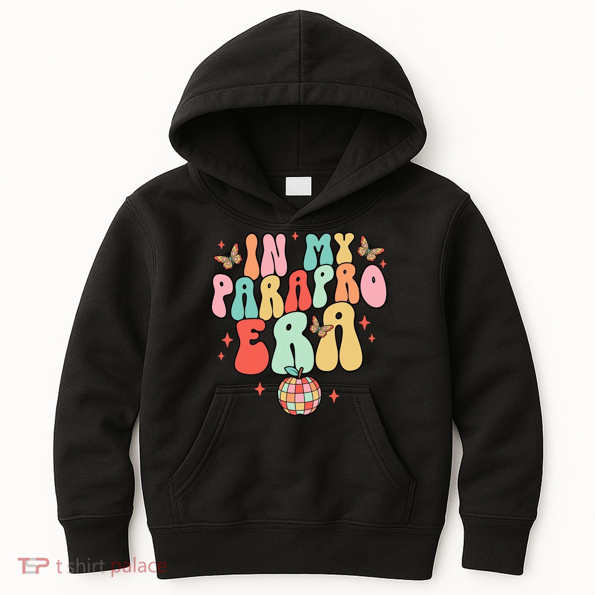 In My Parapro Era Cool Para Club Paraprofessional Teacher Kids Hoodie