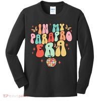 In My Parapro Era Cool Para Club Paraprofessional Teacher Kids Long Sleeve Shirt thumb 0