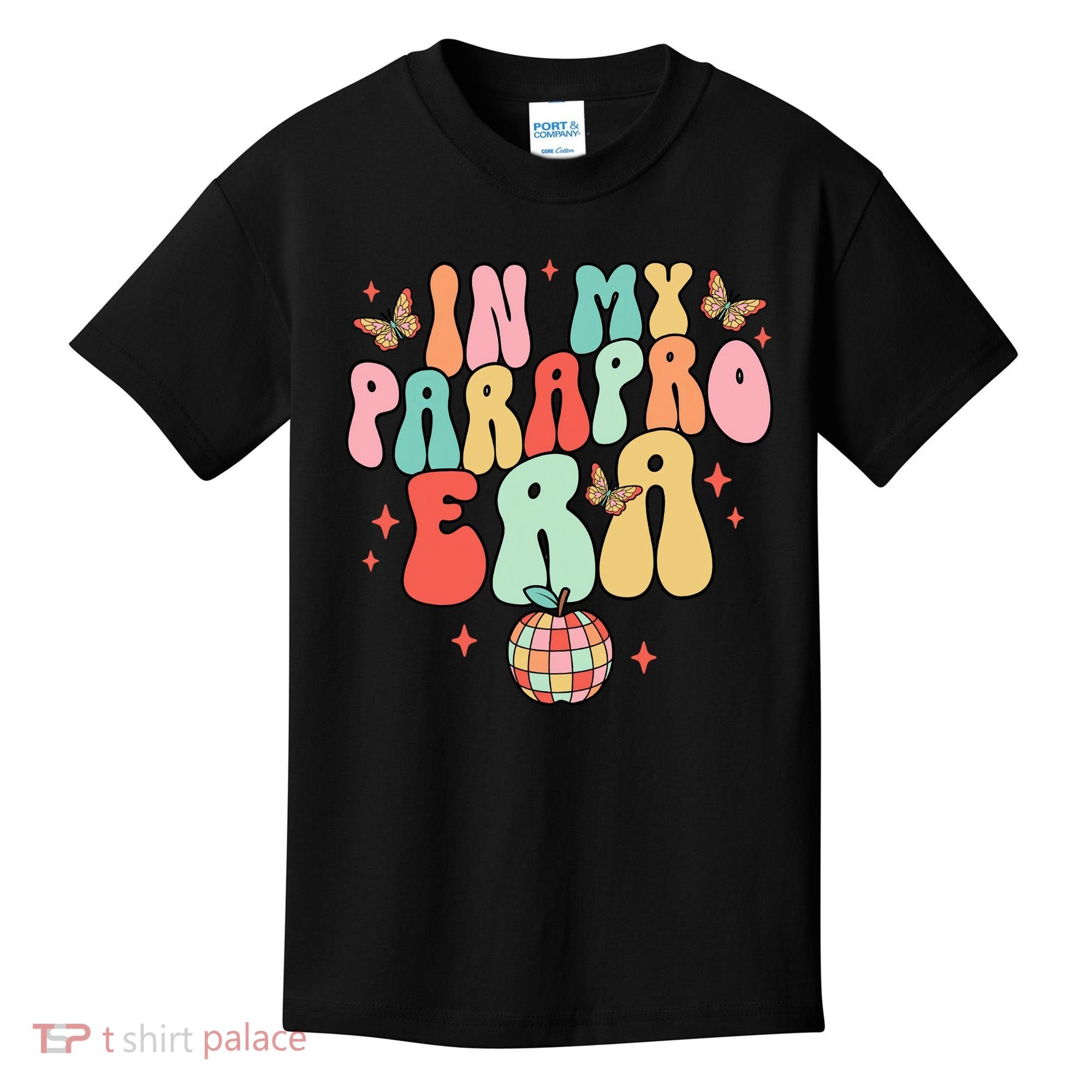 In My Parapro Era Cool Para Club Paraprofessional Teacher Kids T-Shirt