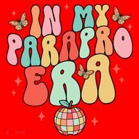 In My Parapro Era Cool Para Club Paraprofessional Teacher Santa Hat thumb 1