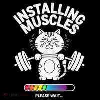 Installing Muscles Please Wait Cat Workout Gym Fitness Coffee Mug thumb 5
