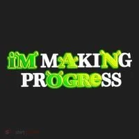 I’M Making Progress Funny Women's Sweatshirt thumb 2