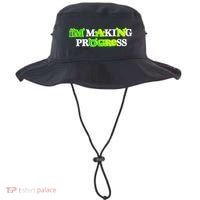 I’M Making Progress Funny Bucket Hat thumb 0