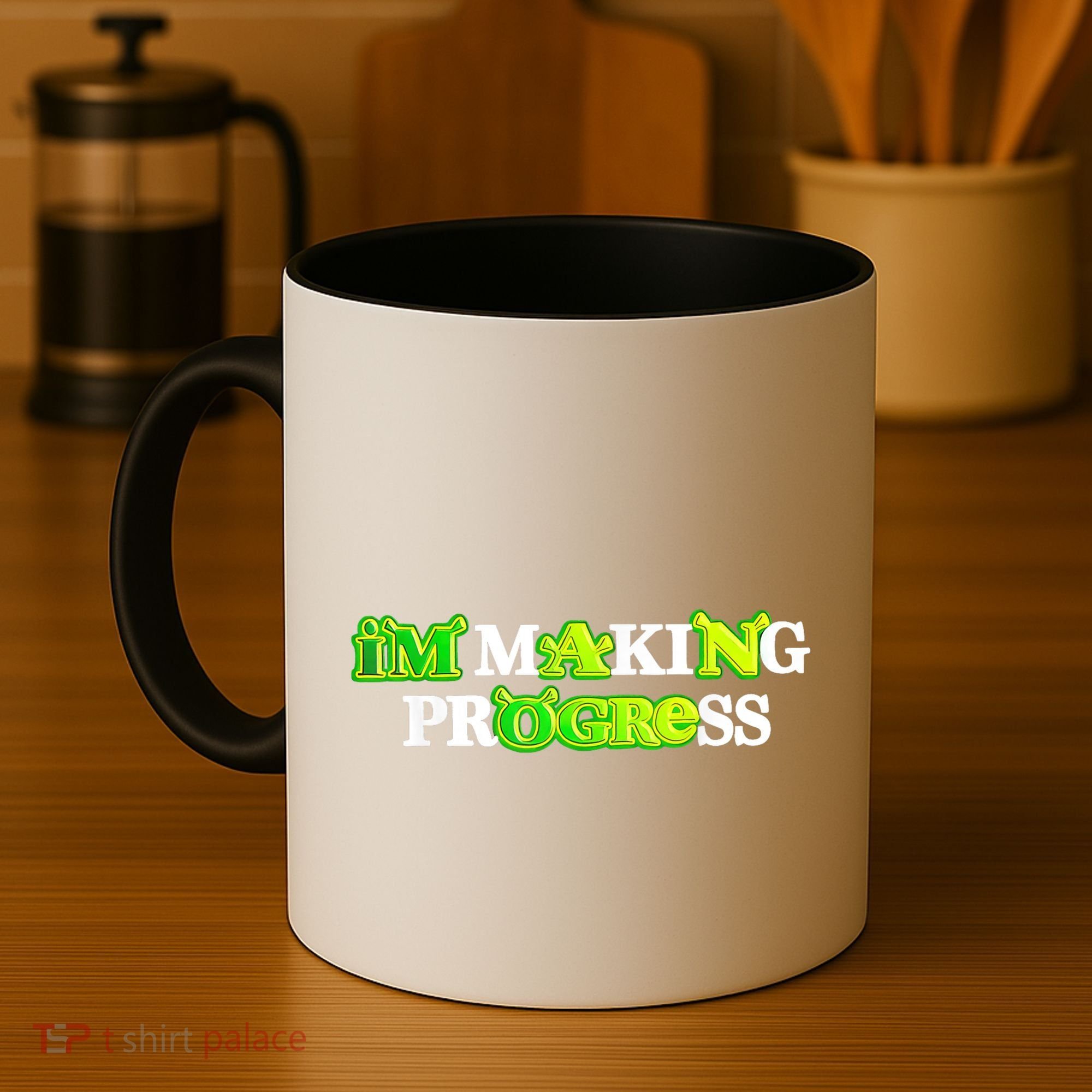 I’M Making Progress Funny Coffee Mug