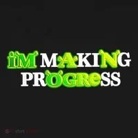I’M Making Progress Funny Women's Hoodie thumb 2