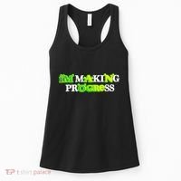 I’M Making Progress Funny Women's Tank Top thumb 0