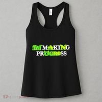 I’M Making Progress Funny Women's Tank Top thumb 3