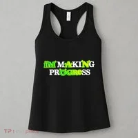 I’M Making Progress Funny Women's Tank Top thumb 3