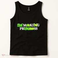 I’M Making Progress Funny Tank Top thumb 2