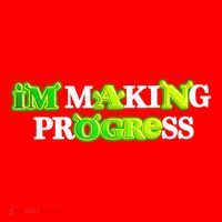 I’M Making Progress Funny Santa Hat thumb 1