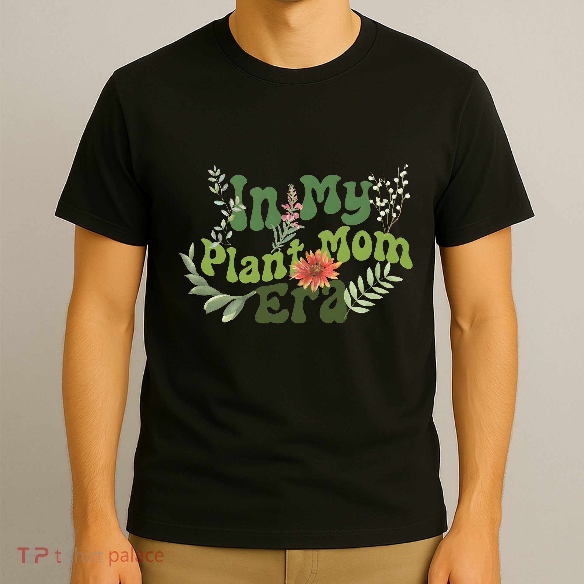 In My Plant Mom Era Funny Family T-Shirt