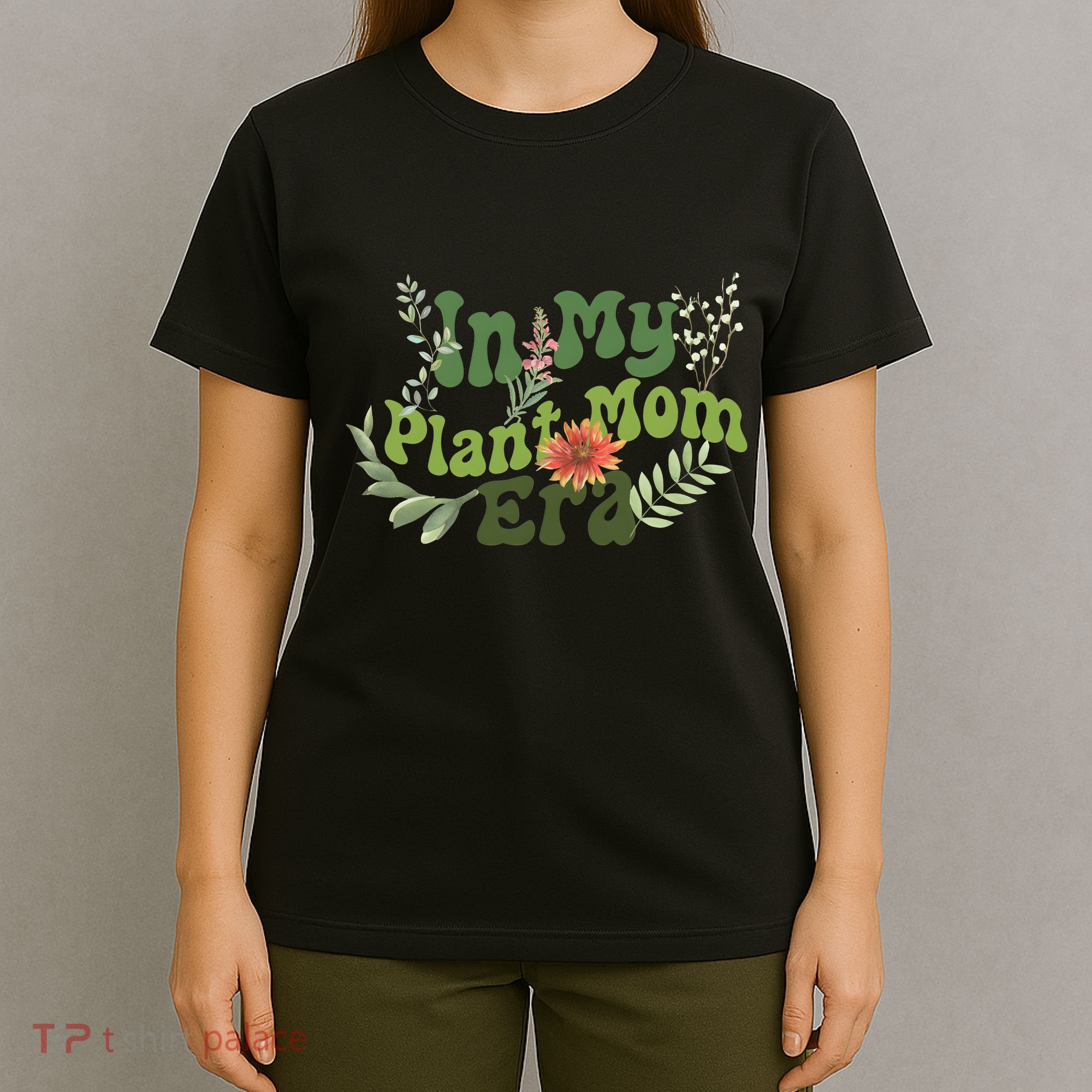 In My Plant Mom Era Funny Family T-Shirt