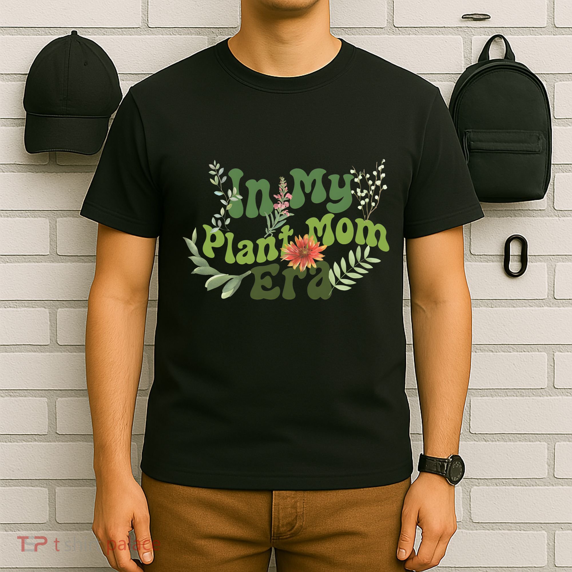 In My Plant Mom Era Funny Family T-Shirt