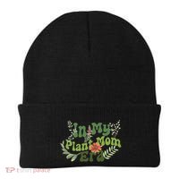 In My Plant Mom Era Funny Family Beanie thumb 0