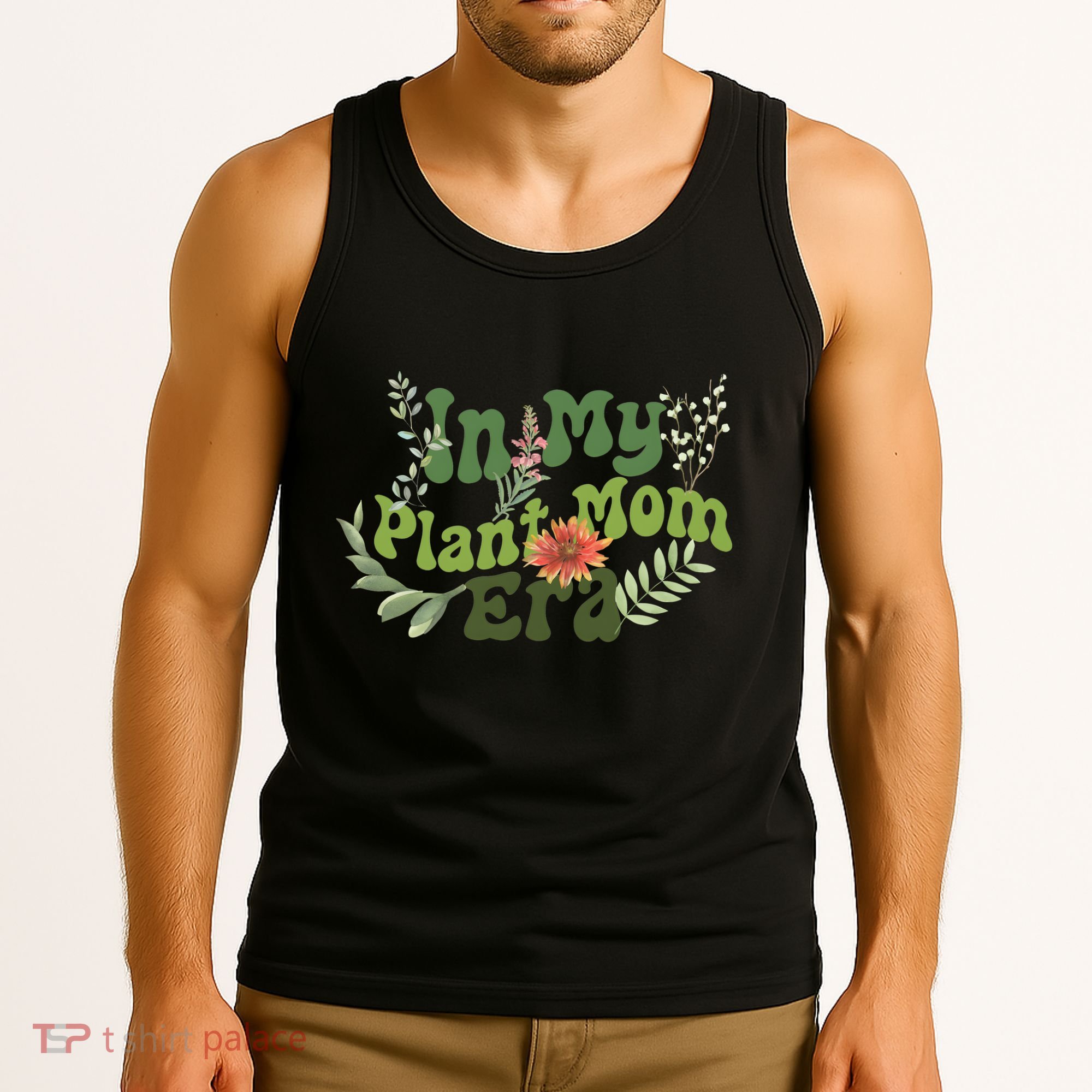 In My Plant Mom Era Funny Family Tank Top