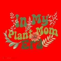 In My Plant Mom Era Funny Family Santa Hat thumb 1