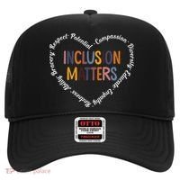 Inclusion Matters Positive Diversity Kindness Matter Heart Hat thumb 0