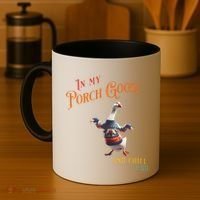 In My Porch Goose And Chill Era Funny Coffee Mug thumb 4